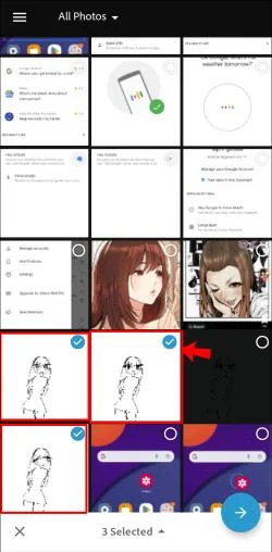 Jak kombinovat fotografie na zařízení Android