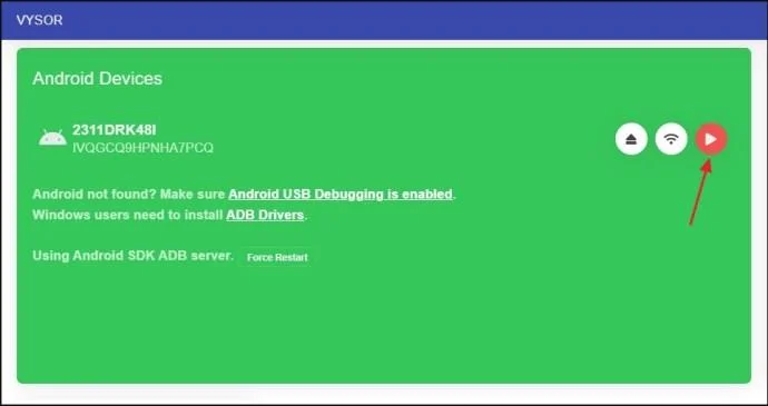 Як віддзеркалити ваш телефон Android на ПК через USB