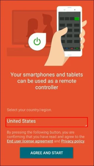 Програма Sony TV Remote для Android