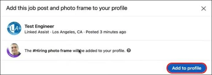 Как да добавите значка за наемане в LinkedIn