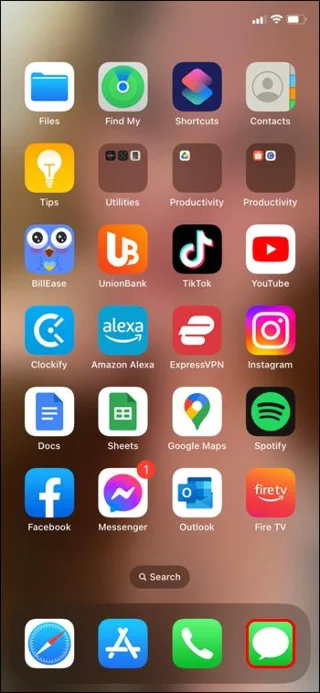 Kuinka estää viestit IMessagessa