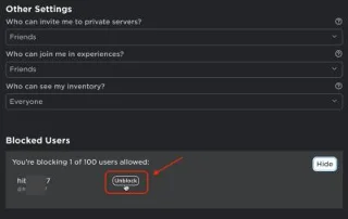 Как да разберете дали някой ви е блокирал в Roblox