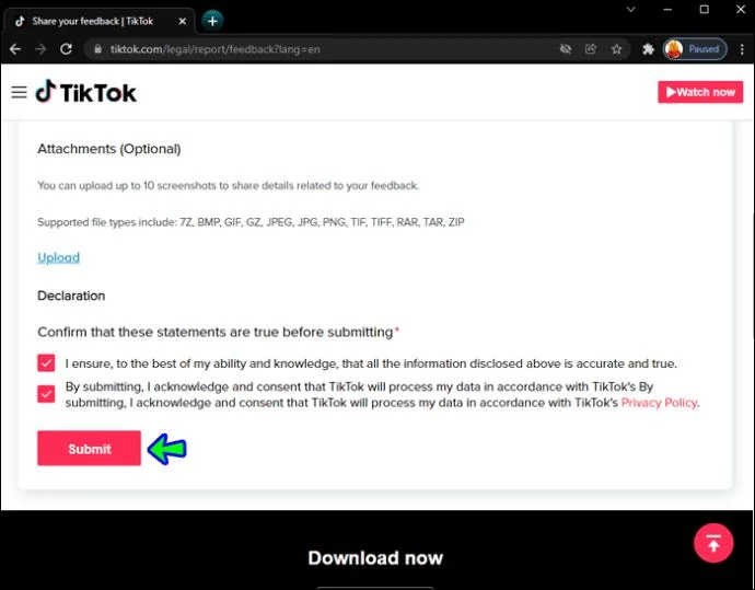 Как да възстановите паролата си за TikTok без вашия имейл или телефонен номер