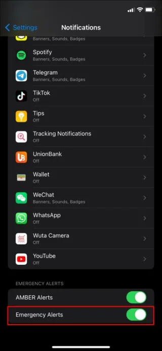 Как да скриете предупрежденията за IMessage