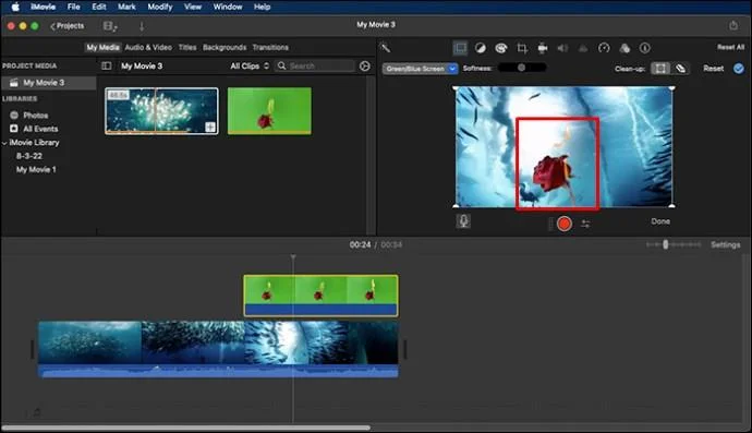 Πώς να αφαιρέσετε ένα φόντο στο IMovie