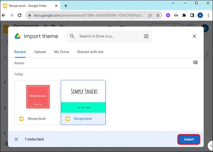 Как да промените цветовете на темата в Google Презентации