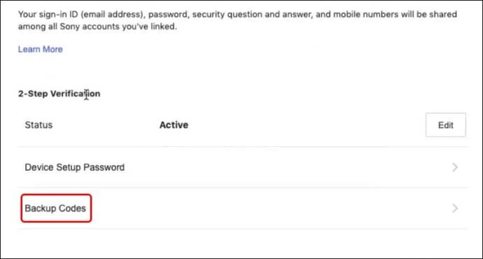 Как да включите или изключите 2FA на PS4
