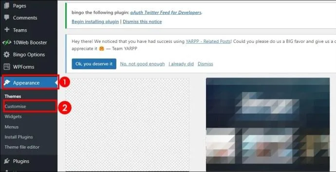 WordPress: Πώς να προσαρμόσετε την πλευρική γραμμή με γραφικά στοιχεία