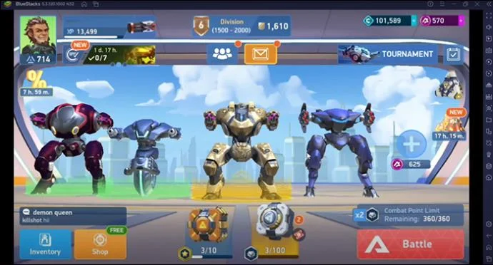Как да скриете контролите в BlueStacks