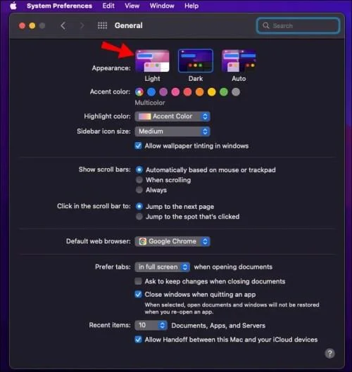 Как да изключите тъмен режим в Google Chrome