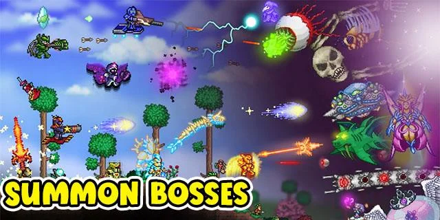 Как да призовете босове в Terraria
