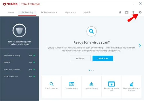 Как да спрете McAfee изскачащи прозорци и известия навсякъде