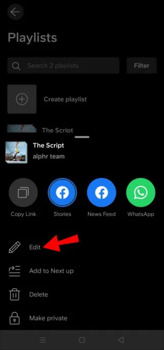 Jak změnit obrázek seznamu skladeb v SoundCloud