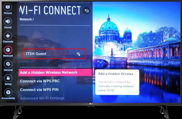 Πώς να ενεργοποιήσετε τη σύνδεση Wi-Fi σε μια τηλεόραση LG