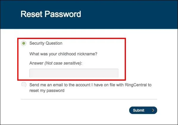 Как да промените парола в RingCentral