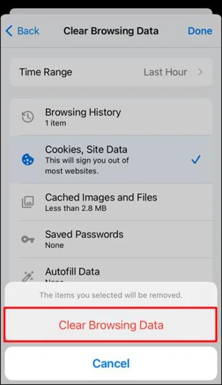 Как да изтриете бисквитките на IPhone