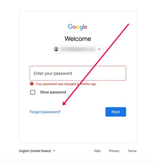 Slik tilbakestiller du Gmail-passordet