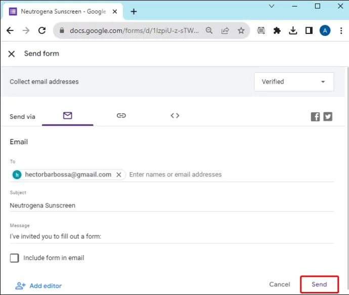 Φόρμες Google: Πώς να λαμβάνετε ειδοποιήσεις μέσω email