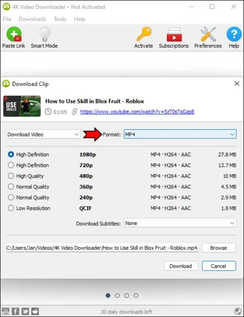 Hvernig á að sækja YouTube myndbönd á Windows tölvu