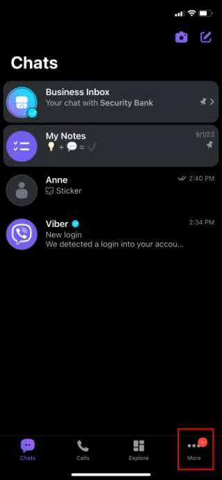 Kuinka nähdä, kuka piti viestistä Viberissä