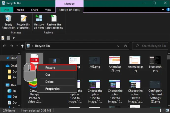 Як відновити видалені файли в Windows 10