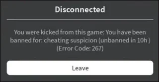 Как да видите забранени акаунти в Roblox