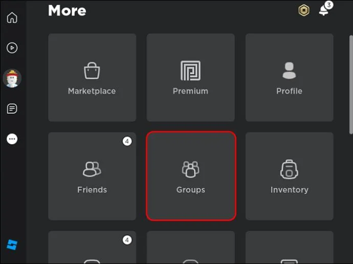 Как да направите група в Roblox