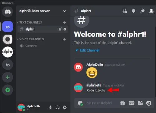 Πώς να χρησιμοποιήσετε μπλοκ κώδικα στο Discord