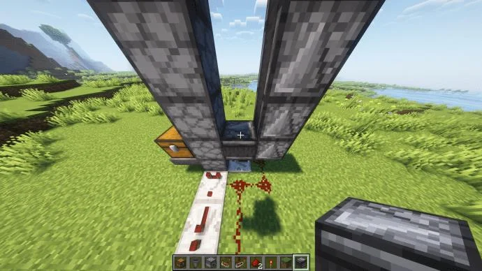 Как да накарате бункерите да се издигнат в Minecraft