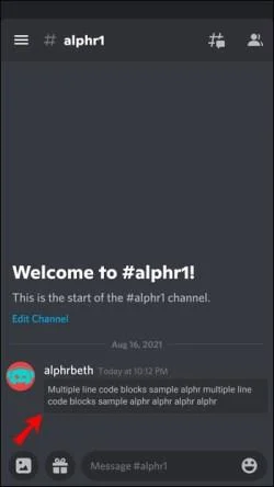 Πώς να χρησιμοποιήσετε μπλοκ κώδικα στο Discord