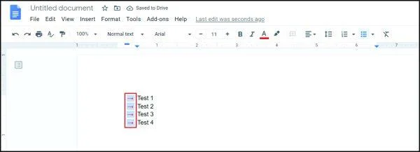 Πώς να προσθέσετε κουκκίδες στα Φύλλα Google