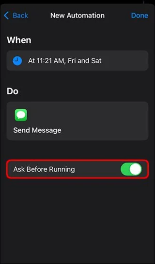 Как да насрочите изпращане на текстово съобщение в IMessage