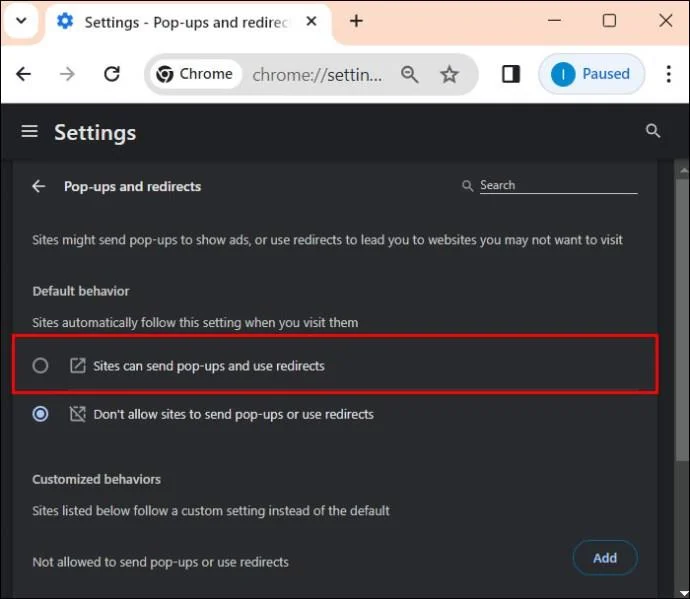 Jak zakázat blokování automaticky otevíraných oken v Google Chrome, Safari a Edge