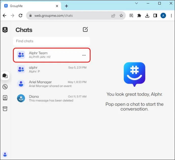 Как да коригирате невалидна връзка за споделяне в GroupMe