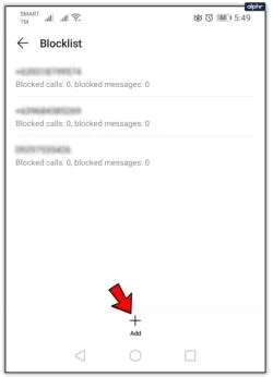 Hvernig á að skoða öll læst númer á Android
