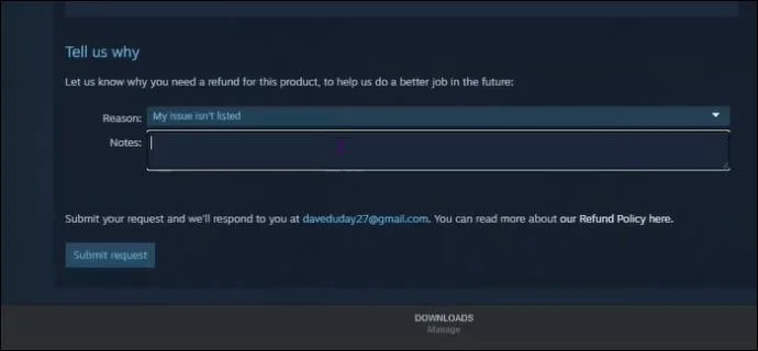 Как да получите възстановяване на сумата за DLC в Steam