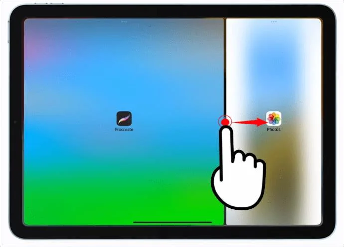 Как да използвате разделен екран на iPad