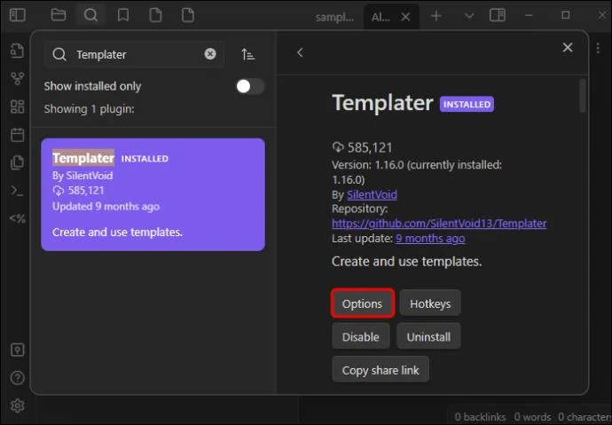 Πρότυπα περιοδικών Obsidian