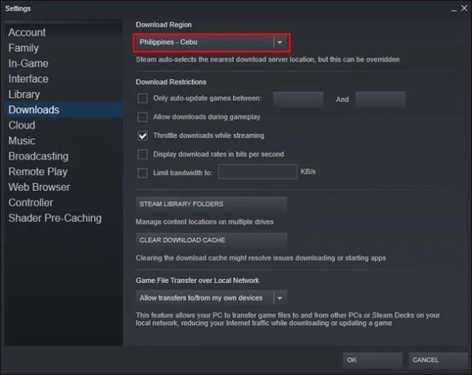 Недостъпна грешка в манифеста на Steam – как да коригирате