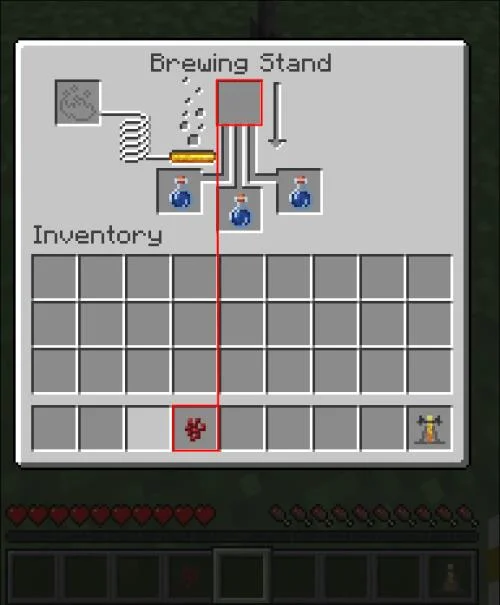 Как да създадете лечебна отвара в Minecraft