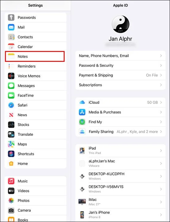 Как да защитите с парола Apple Notes