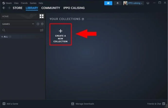 Как да направите колекция в Steam