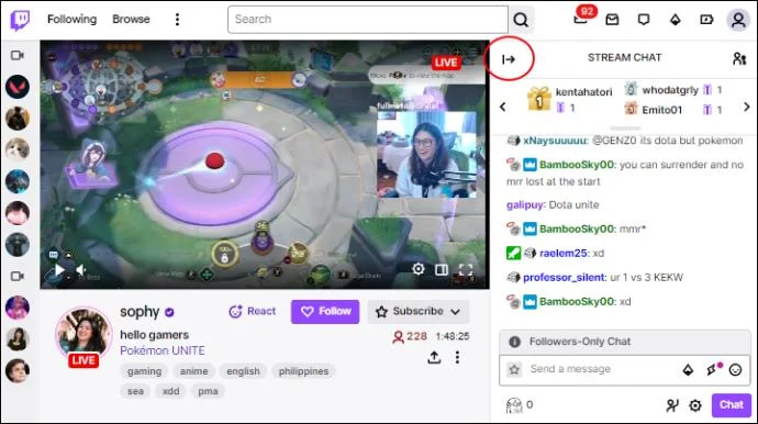 Как да изключите филтъра за чат в Twitch