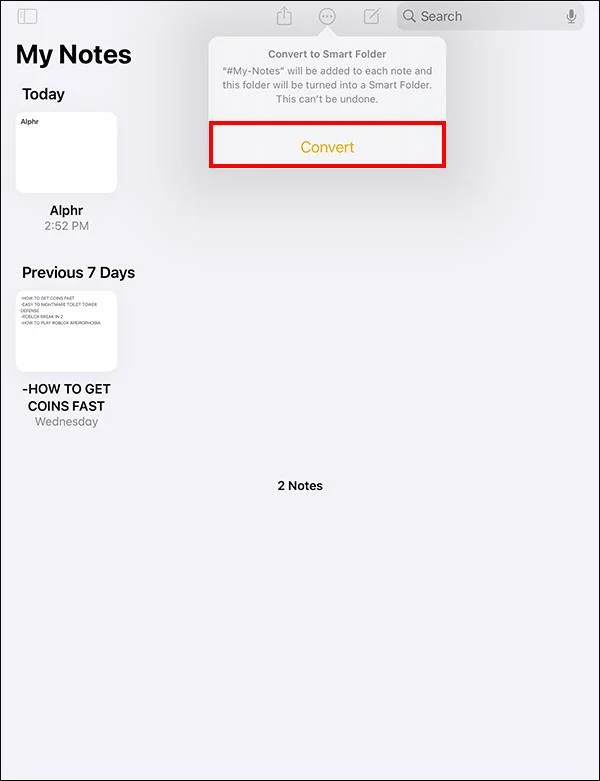 Как да използвате интелигентни папки в Apple Notes на IPhone, iPad и Mac