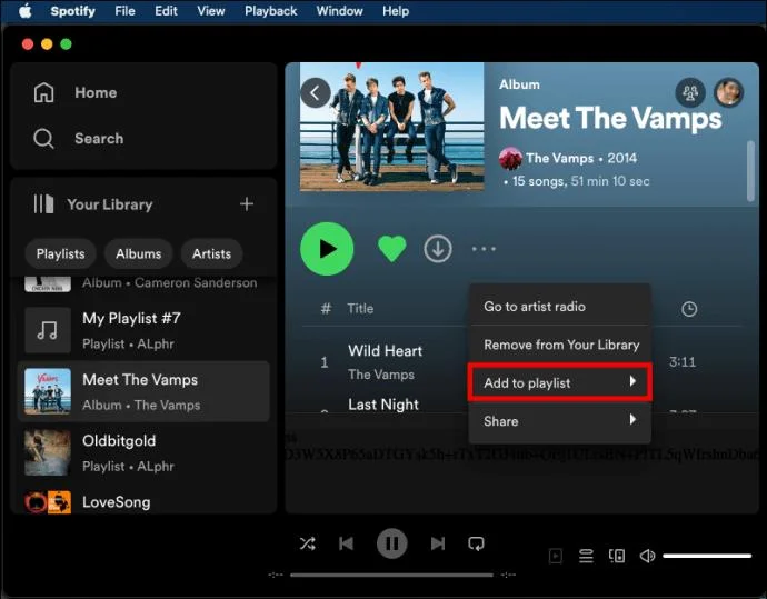 Как да добавите няколко песни към плейлист в Spotify