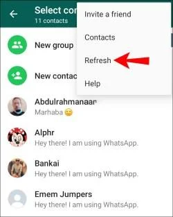 Πώς να διαγράψετε μια επαφή στο WhatsApp