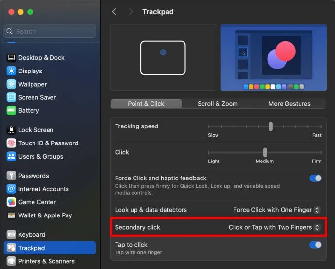 Как да щракнете с десния бутон върху Mac