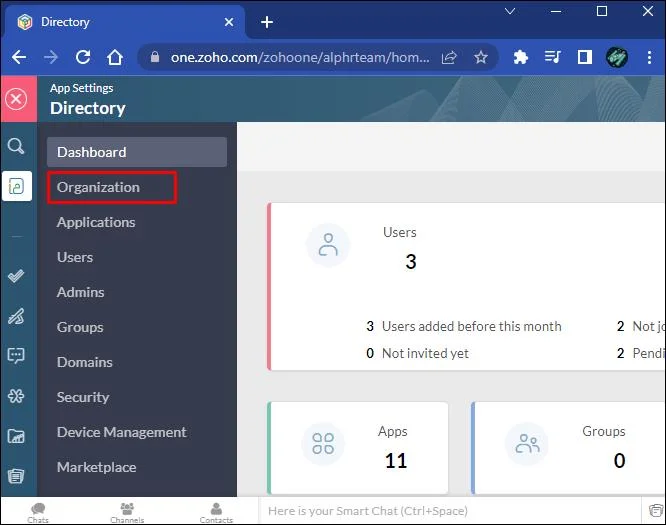 Πώς να αλλάξετε τον Super Admin στο Zoho