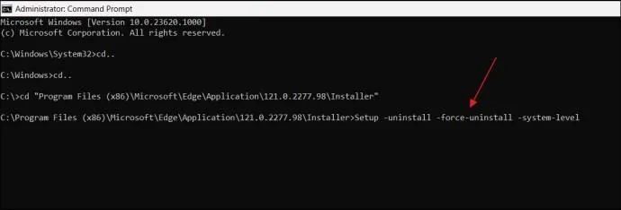 Hvernig á að fjarlægja Microsoft Edge í Windows 11