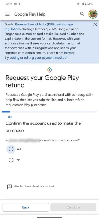 Google Play: Как да получите възстановяване